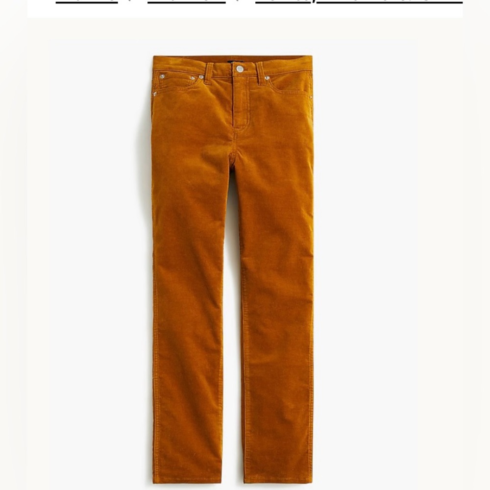 J. Crew Women's Slim Jeans in Mustard